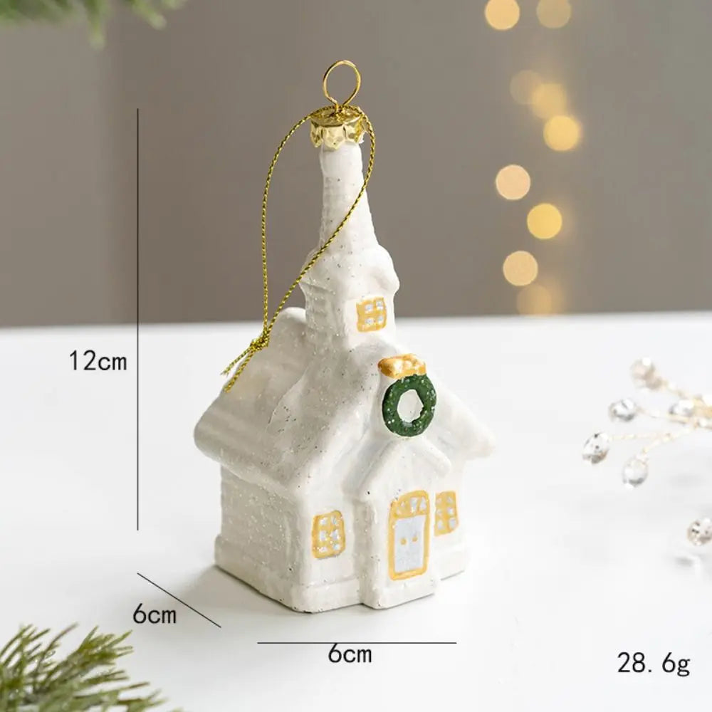 Snowman Haven - Snowman House Pendant