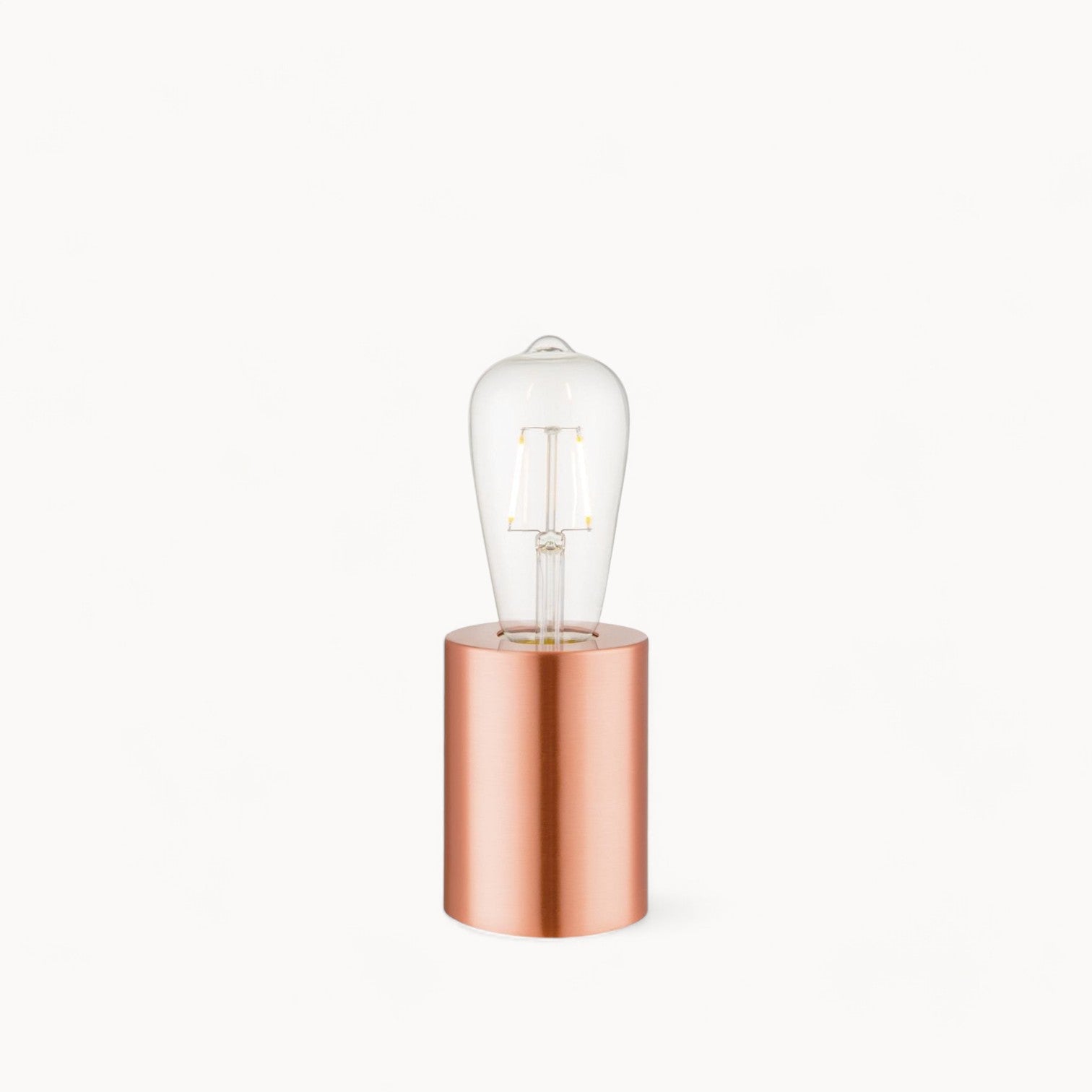 Home Sweet Home Industrial Table Lamp Dry Round - Copper - 7.5/7.5/10cm