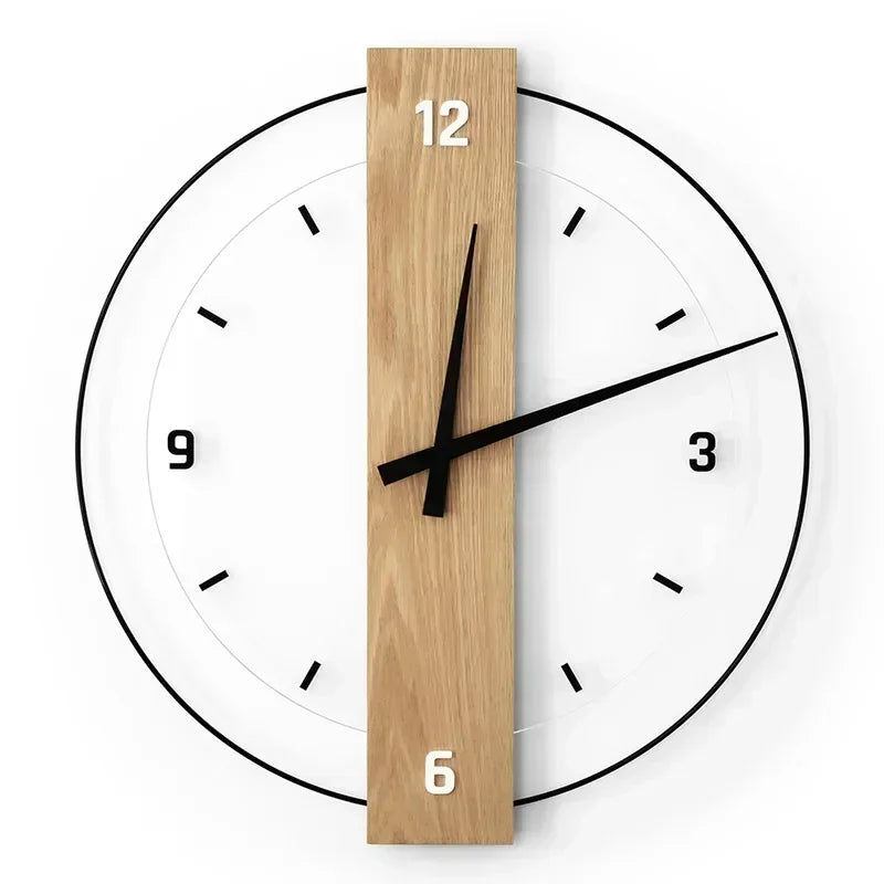 SilentOak | Silent Wooden Wall Clock