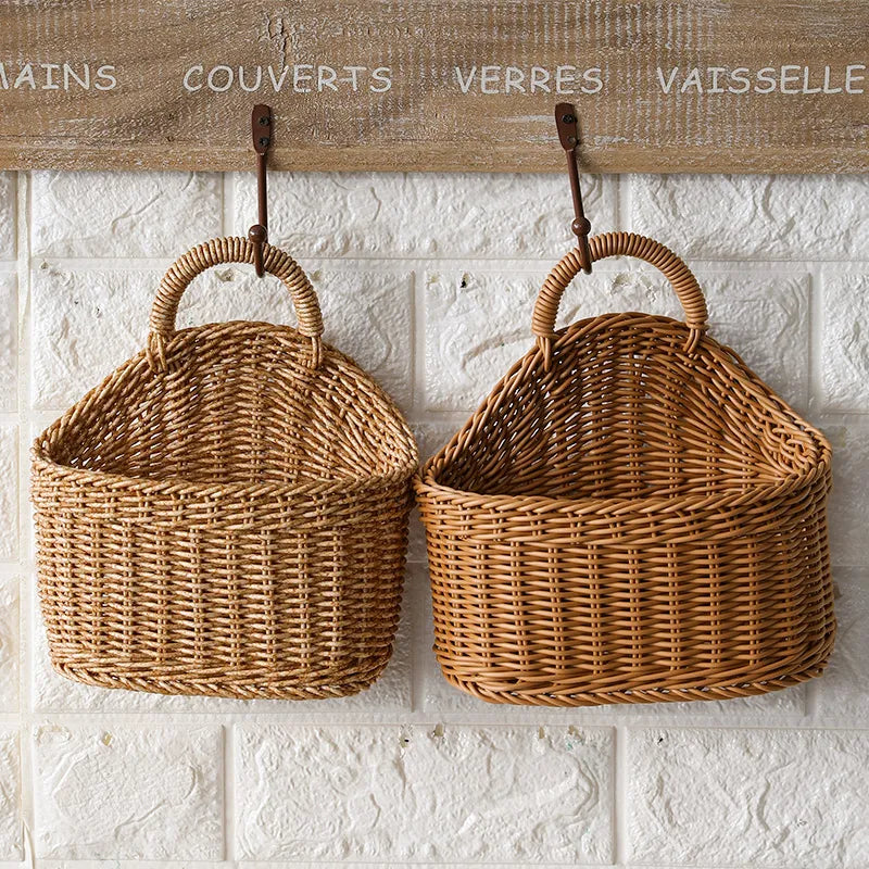 NatureNest - Rattan Basket | Handcrafted & Eco-Friendly Storage Solution