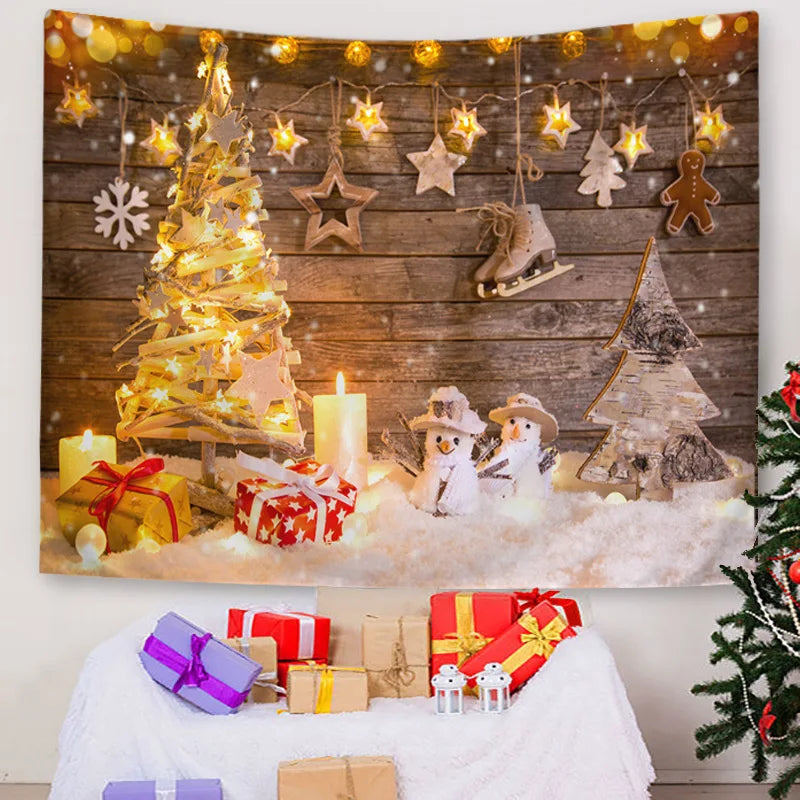 FestiveScape | Christmas Large Tapestry