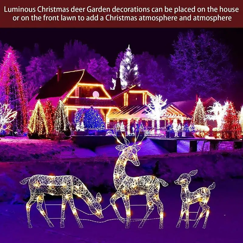 GlowingDeer | Reindeer Christmas Decoration