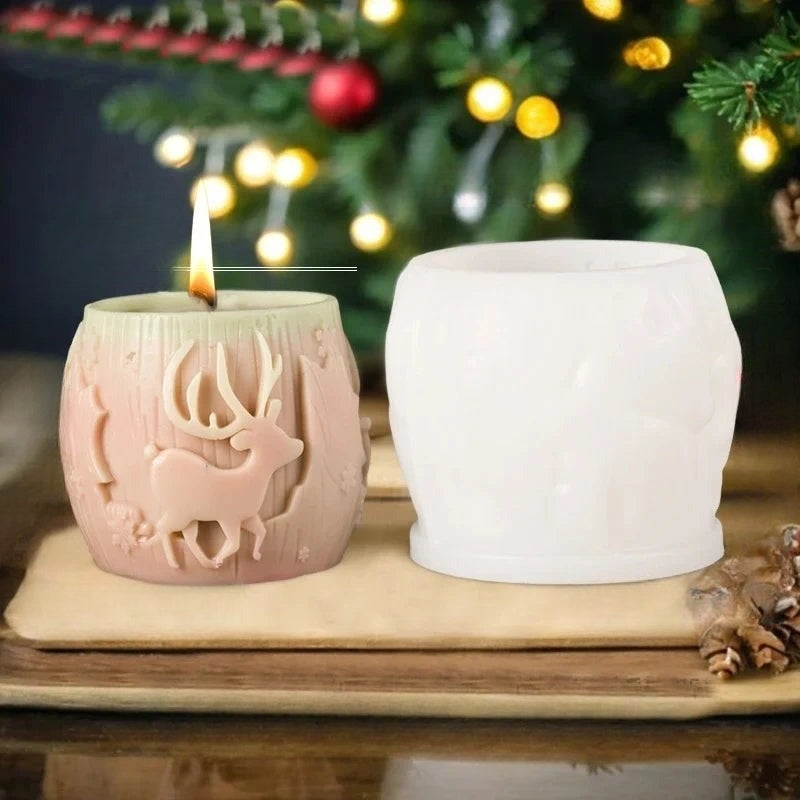 JoyMold – Elegant Christmas Cylinder Mold