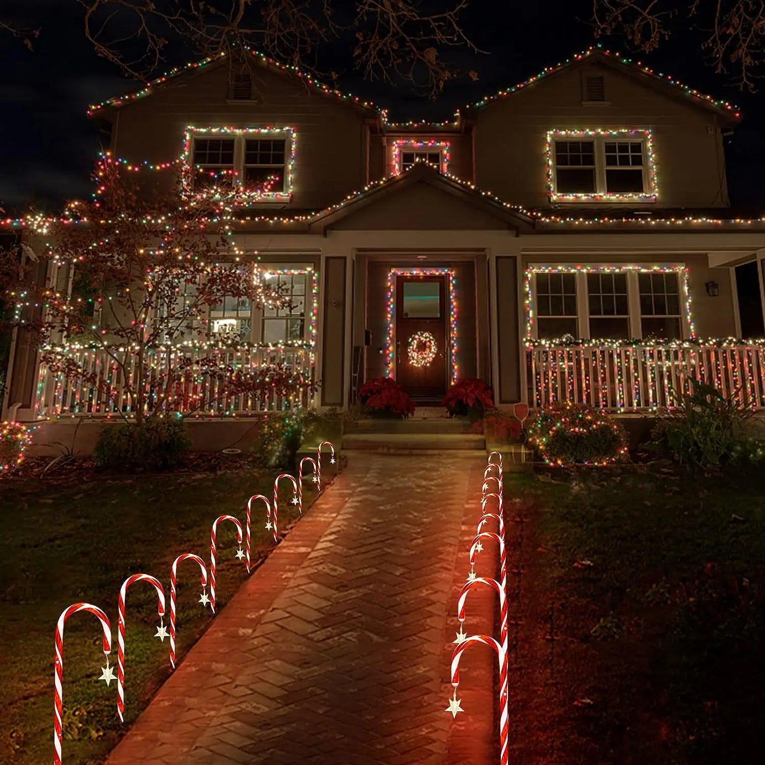 Starry Garden - Christmas Sugar Lights for Lawn