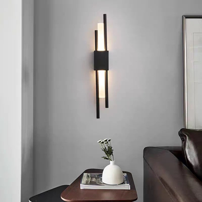 Metal Wall Lights | Slim Contemporary Adjustable Wall Sconces