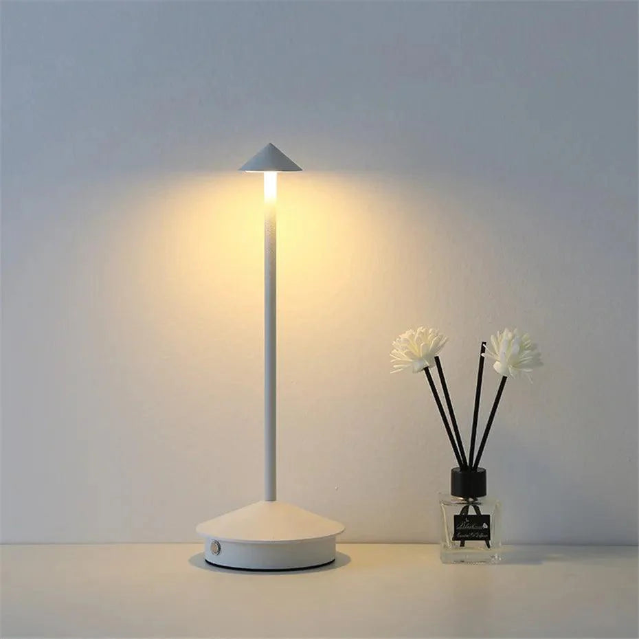 Wireless Table Lamp | Modern Design, Rechargeable, Sleek Lighting