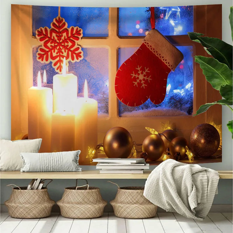 FestiveScape | Christmas Large Tapestry