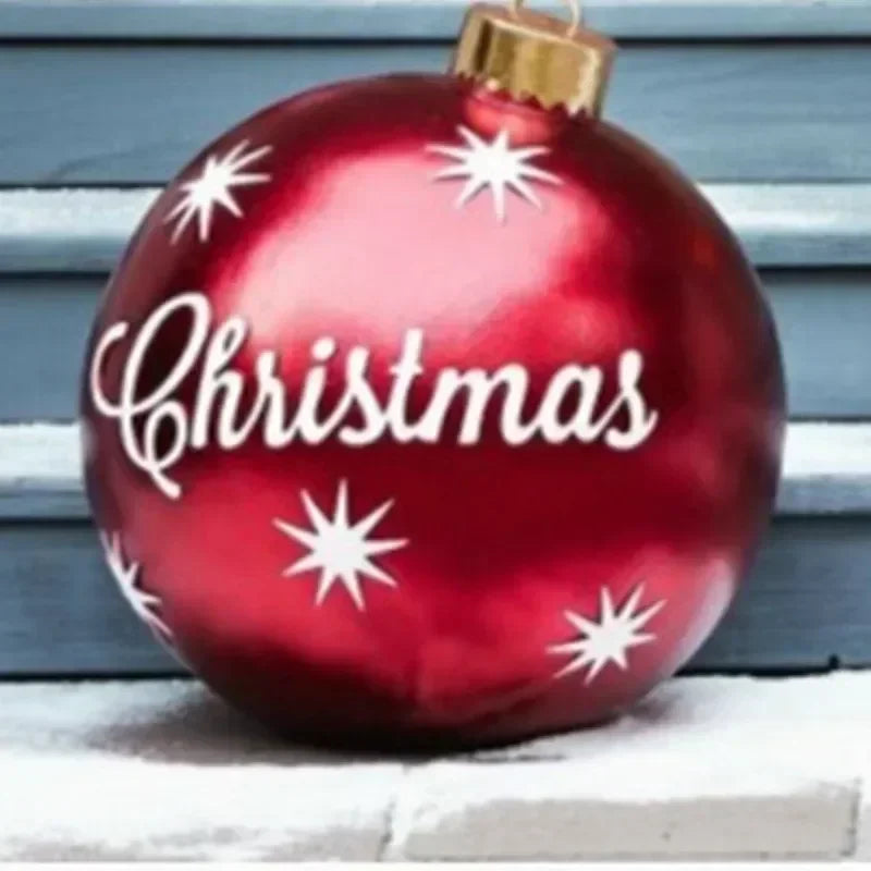 Outdoor Ornament | Huge Inflatable PVC Christmas Ball