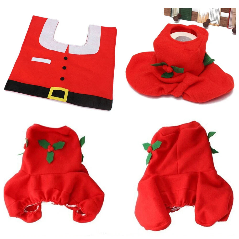 JollySanta | Toilet Seat Cover with Christmas Design