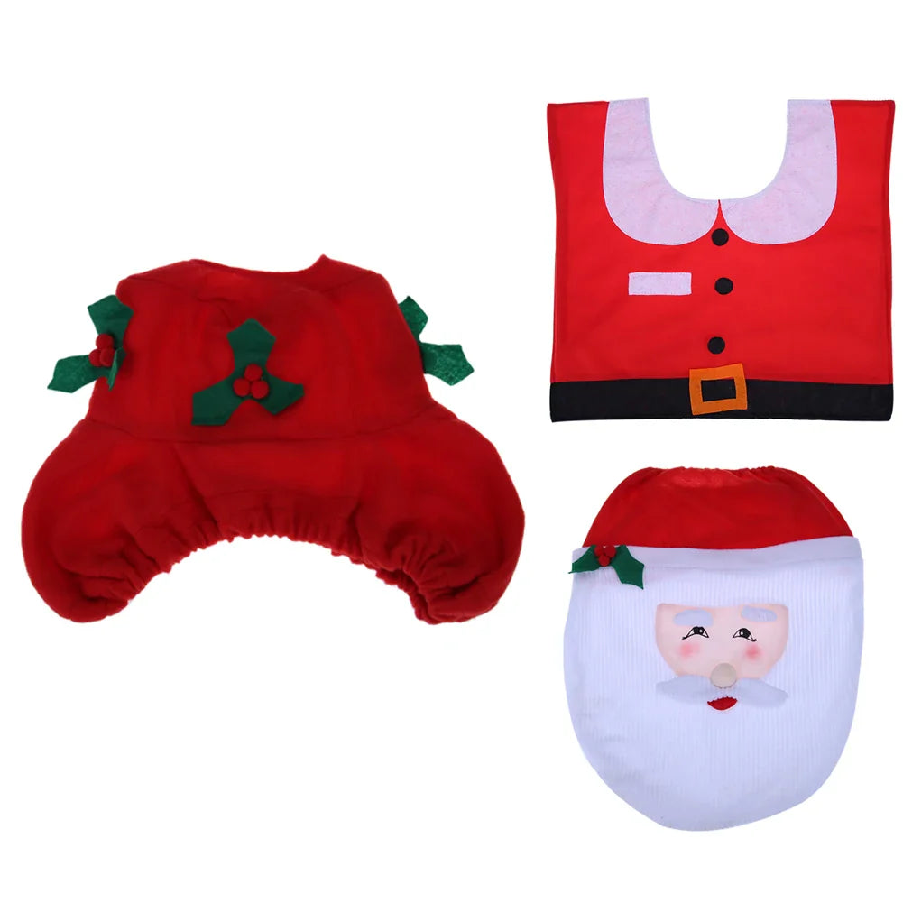 JollySanta | Toilet Seat Cover with Christmas Design