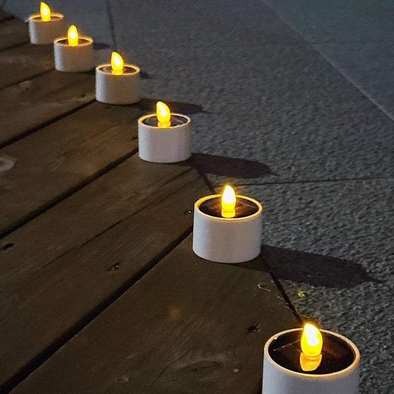 AmbianceFlicker - Solar Candles for Outdoor Decorations