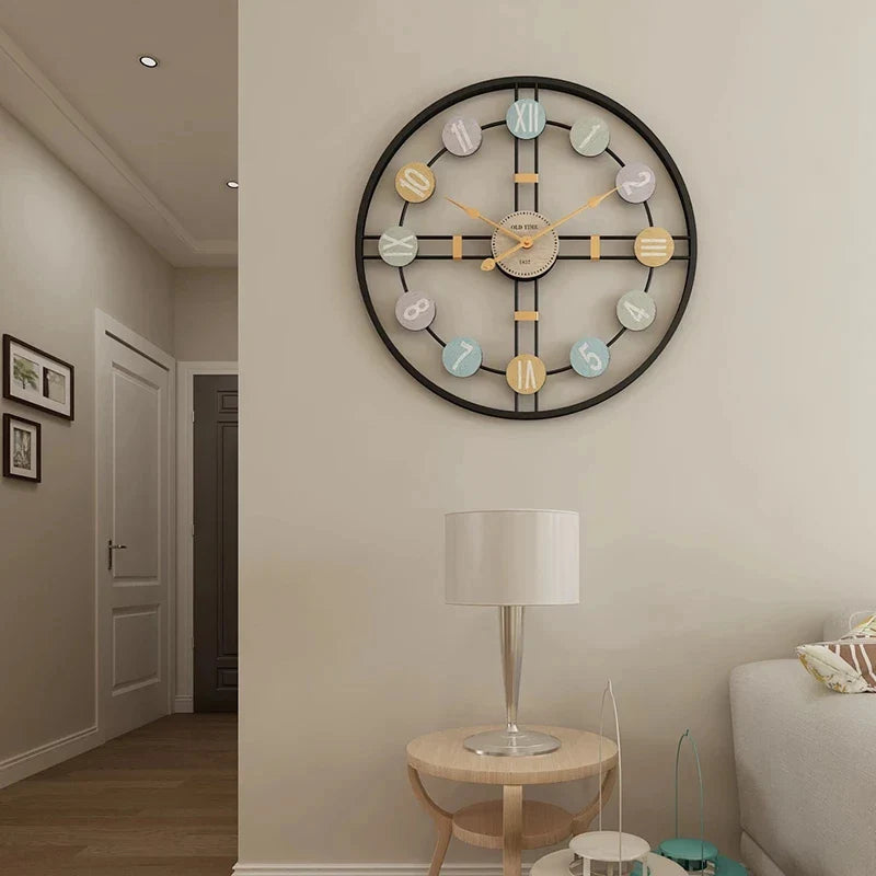 TimelessSteel | Vintage Large Wall Clock