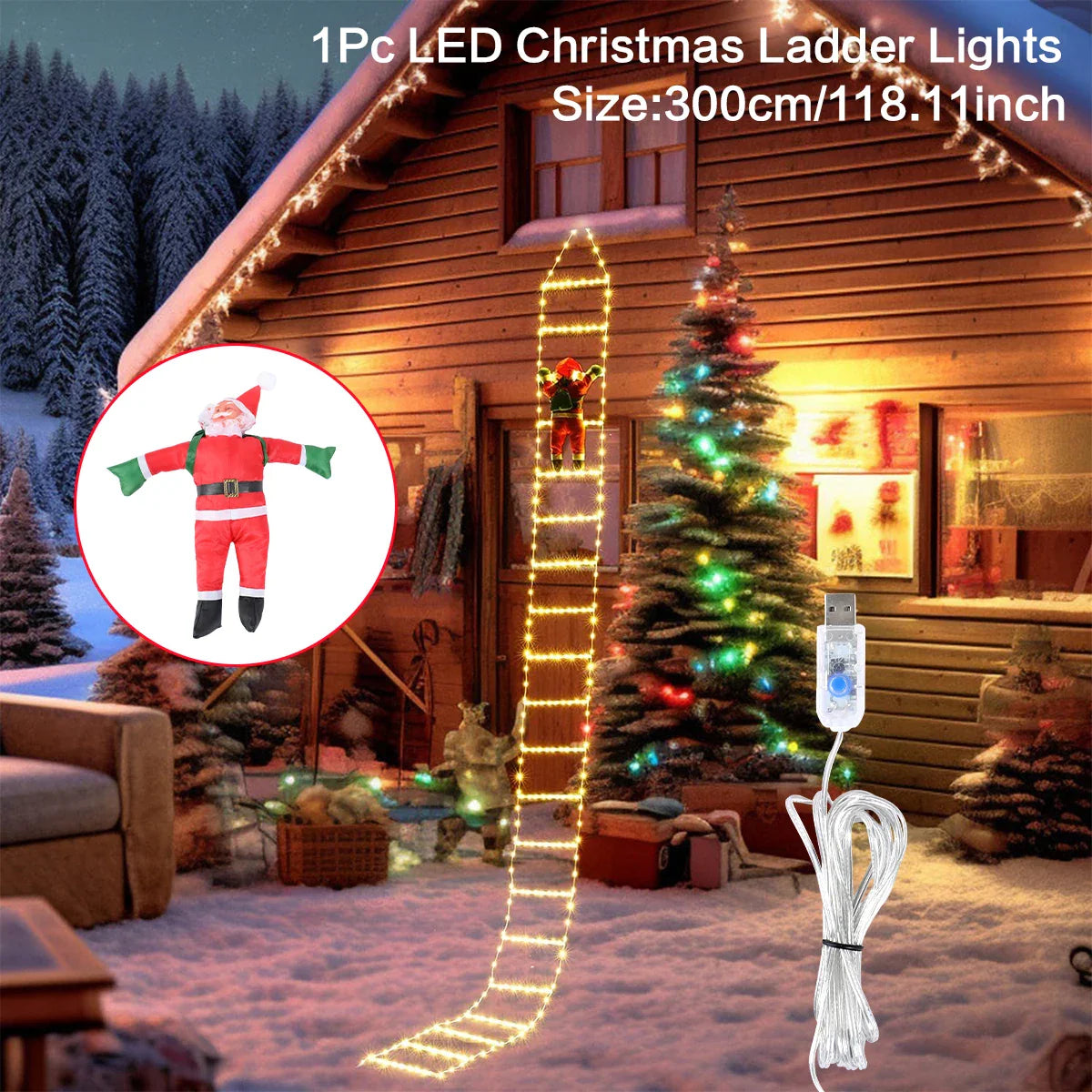 HolidayClimb | Vacation Ladder Lights