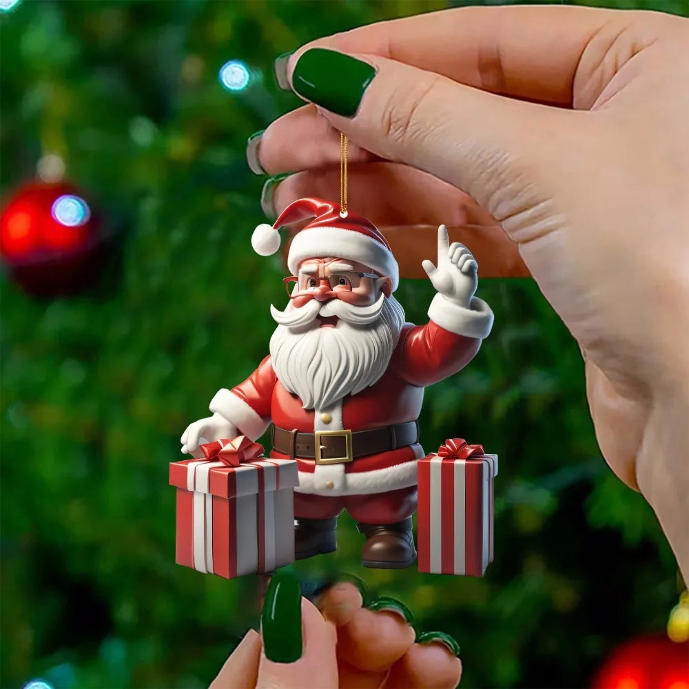 FestiveClaus | Hanging Santa Claus Christmas Ornament