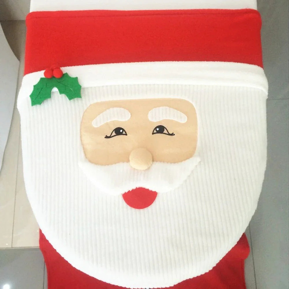 JollySanta | Toilet Seat Cover with Christmas Design