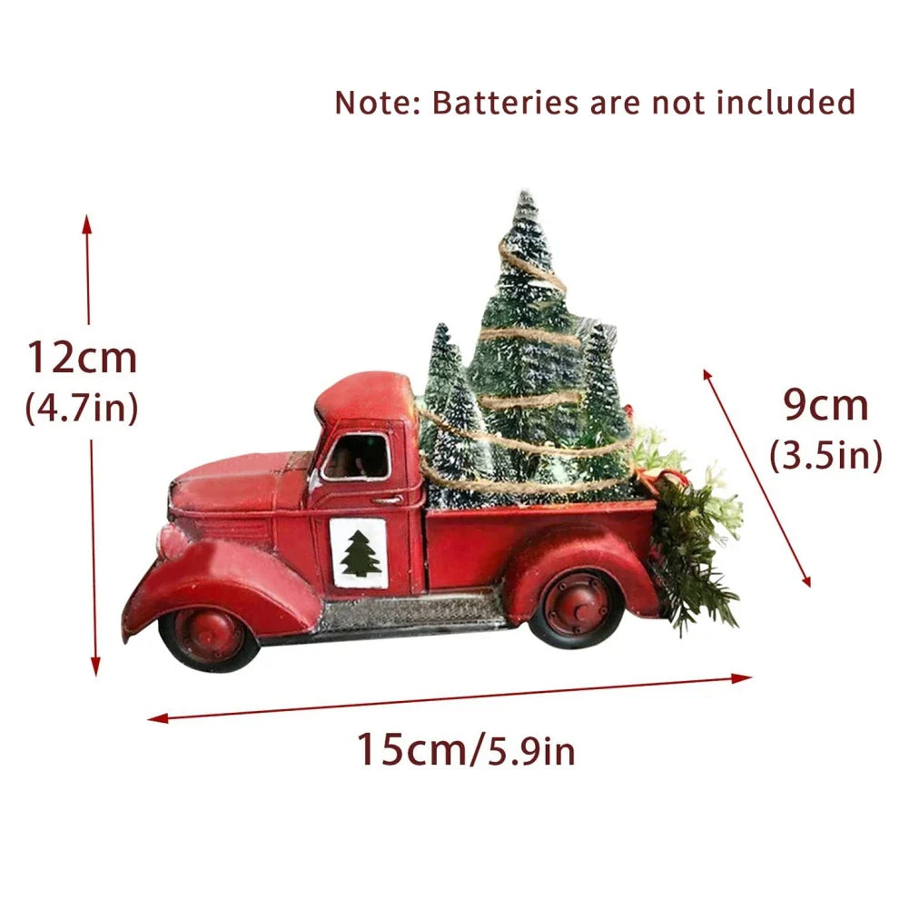 Retro - Holiday Ornament Red Truck