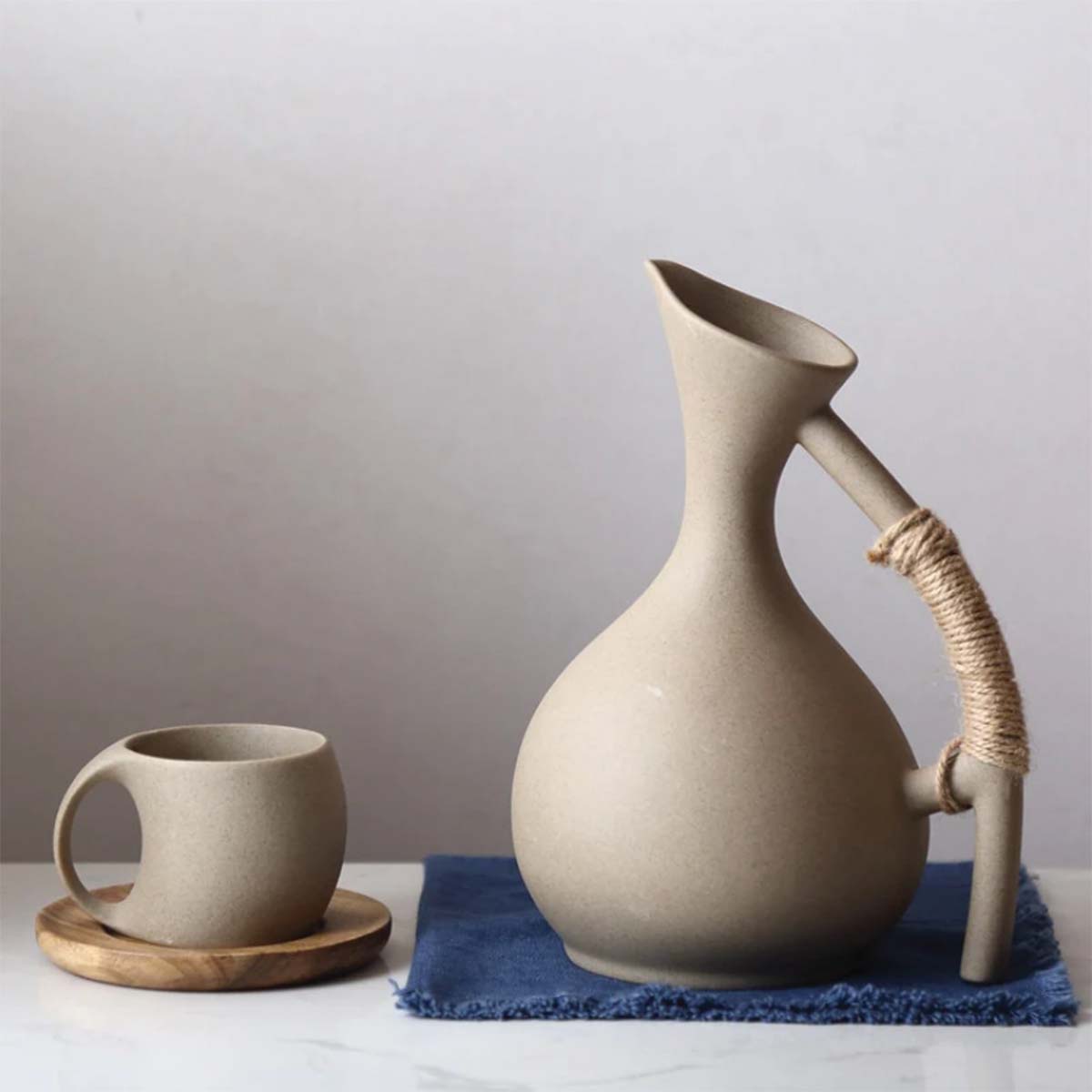 Handmade Ceramic Jugs | Modern Organic Drinkware