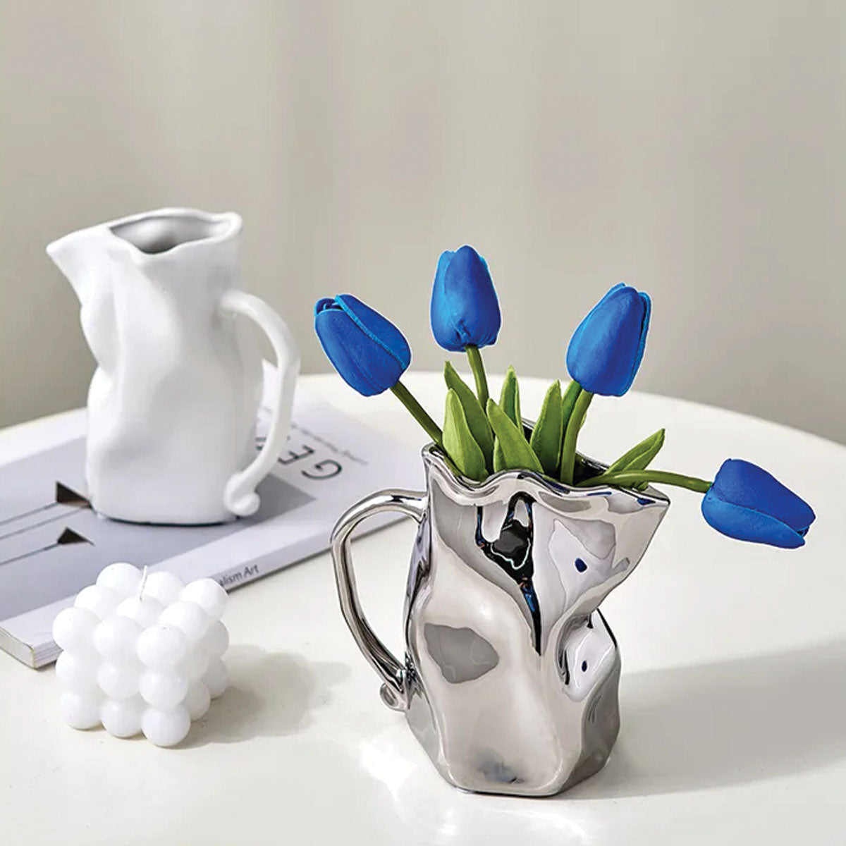 Folded Coffee Mug Vases | Unique Decorative Home Accents