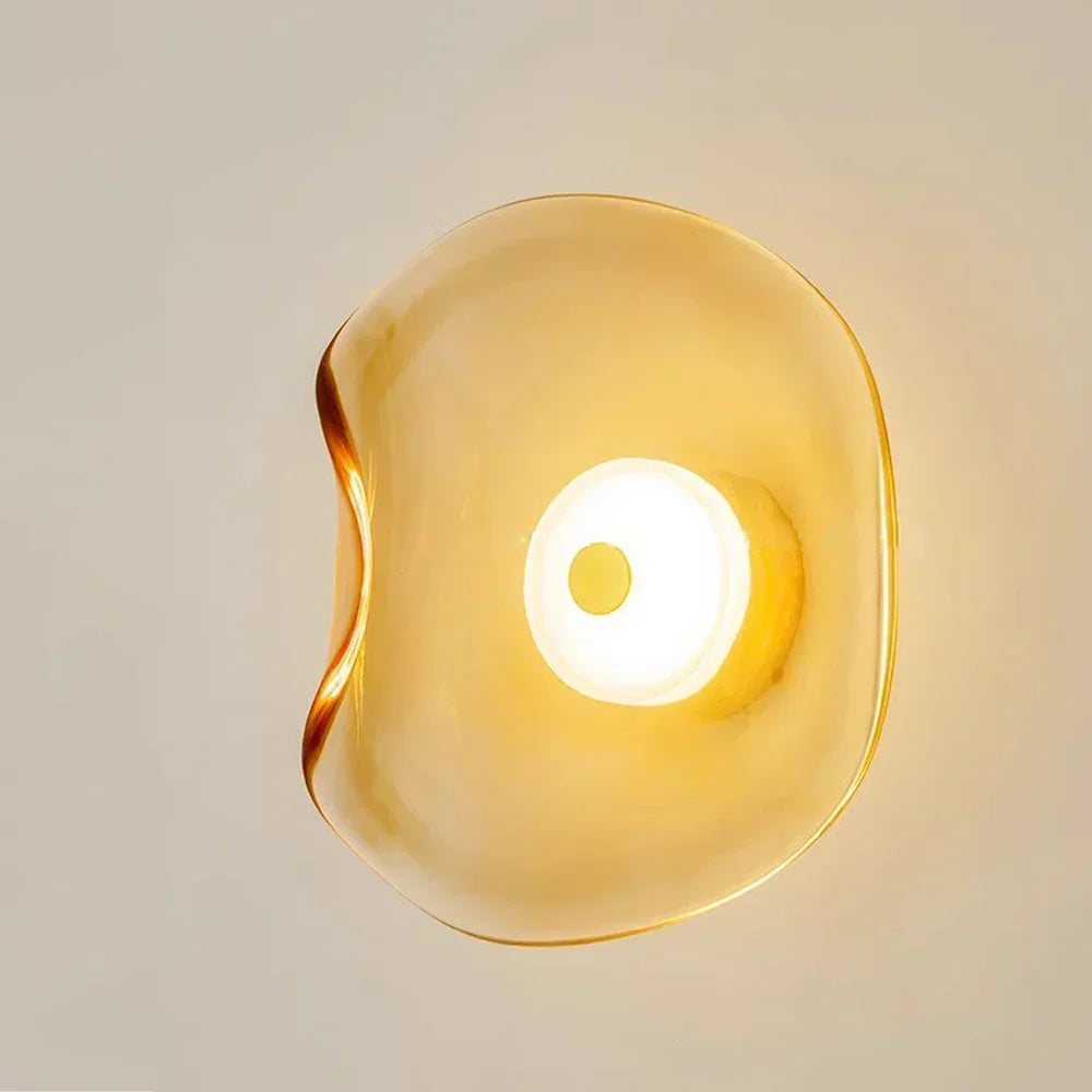 Minimalist Wall Light made of Nordic Glass