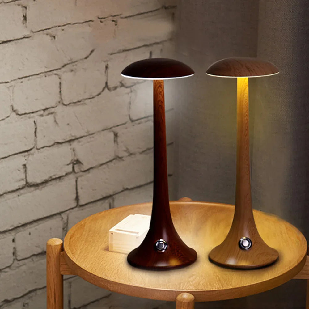 GlowShroom | Rechargeable Table Lamp