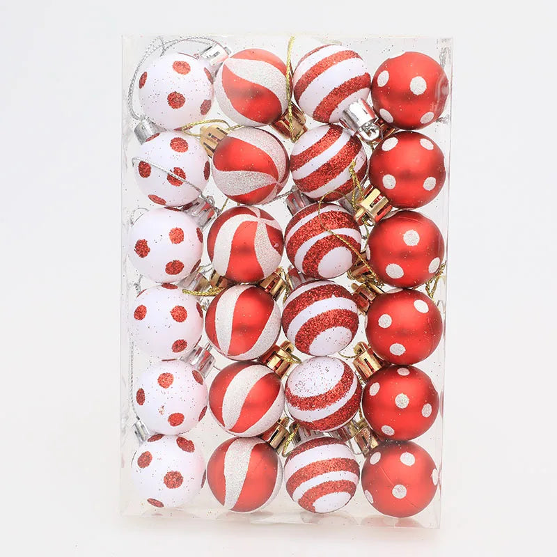 CharmingChristmas | Tiny Painted Christmas Ornaments