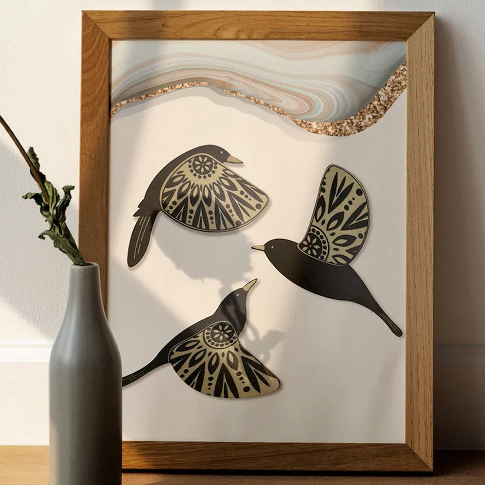 Chirp - Bird Wall Decor | Elegant Nature-Inspired Home Accent