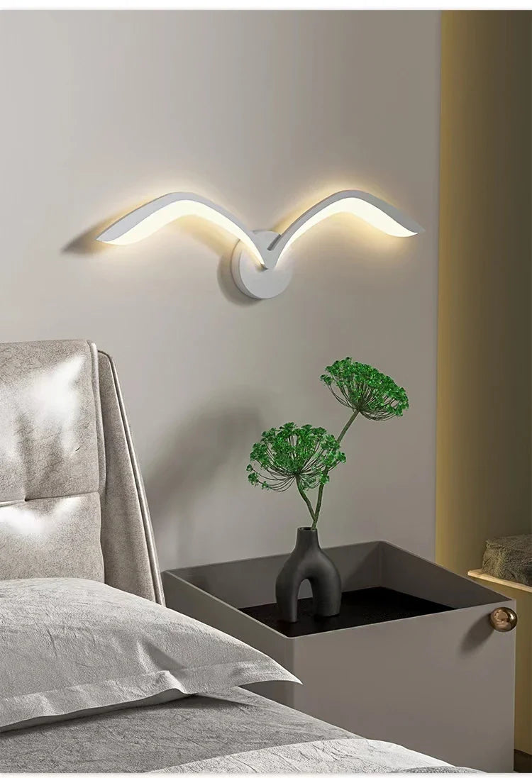 NordicNest - Seagull Glow Wall Light