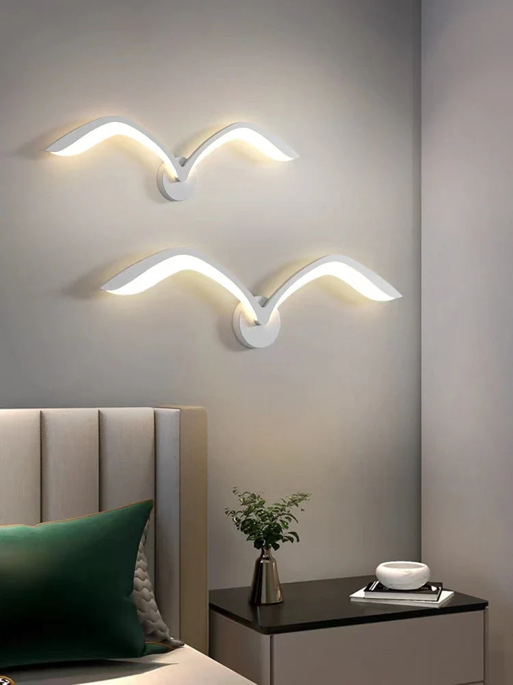 NordicNest - Seagull Glow Wall Light