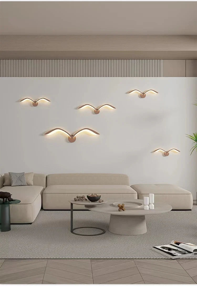 NordicNest - Seagull Glow Wall Light