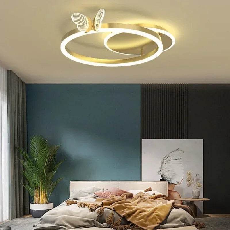 FlutterGlow | Butterfly Ceiling Light