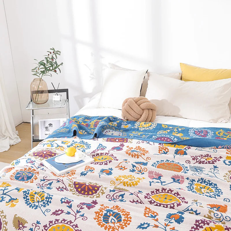 BohemiaCotton | Soft and Cooling Cotton Blanket