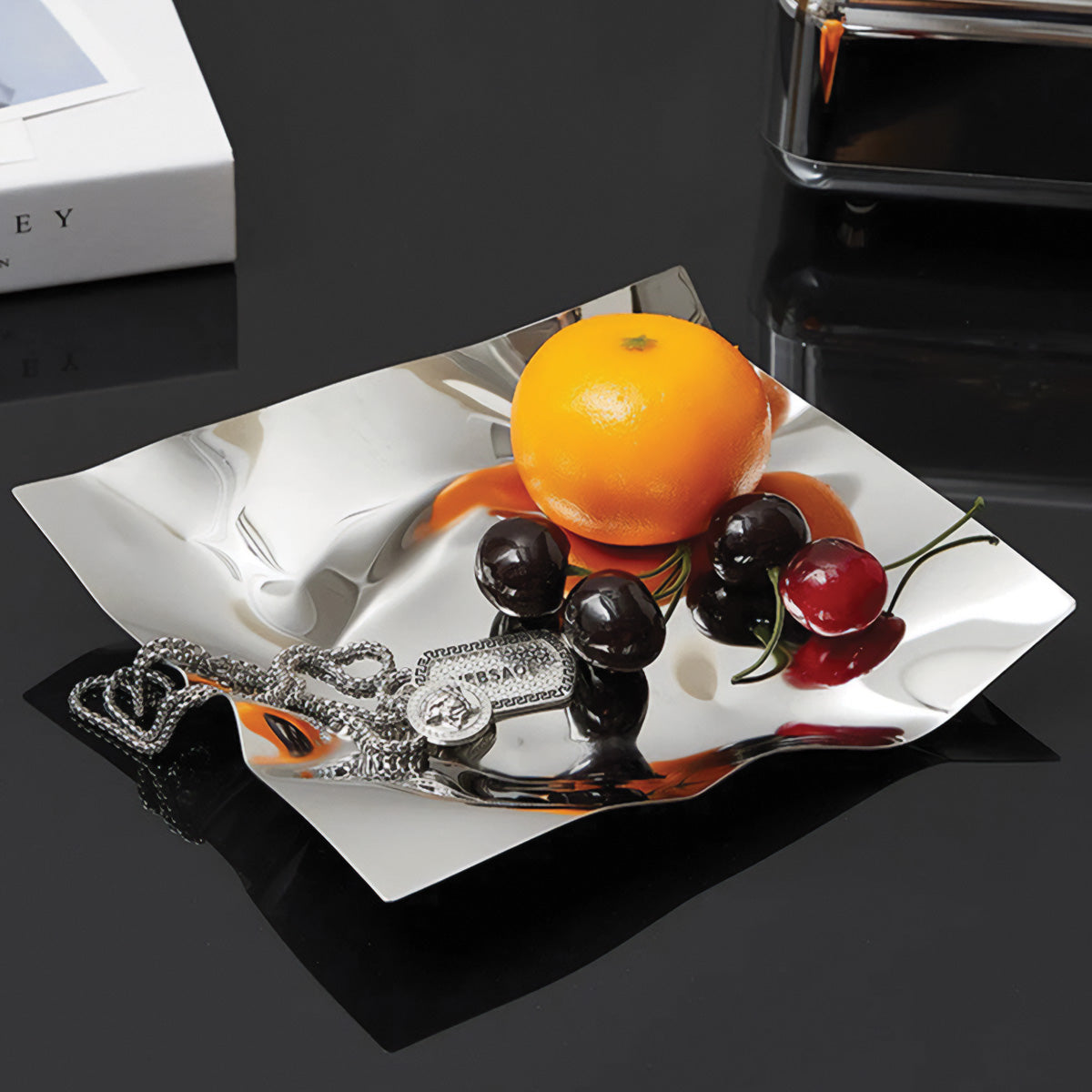 Silvro Decorative Tray | Elegant Accent for Stylish Homes