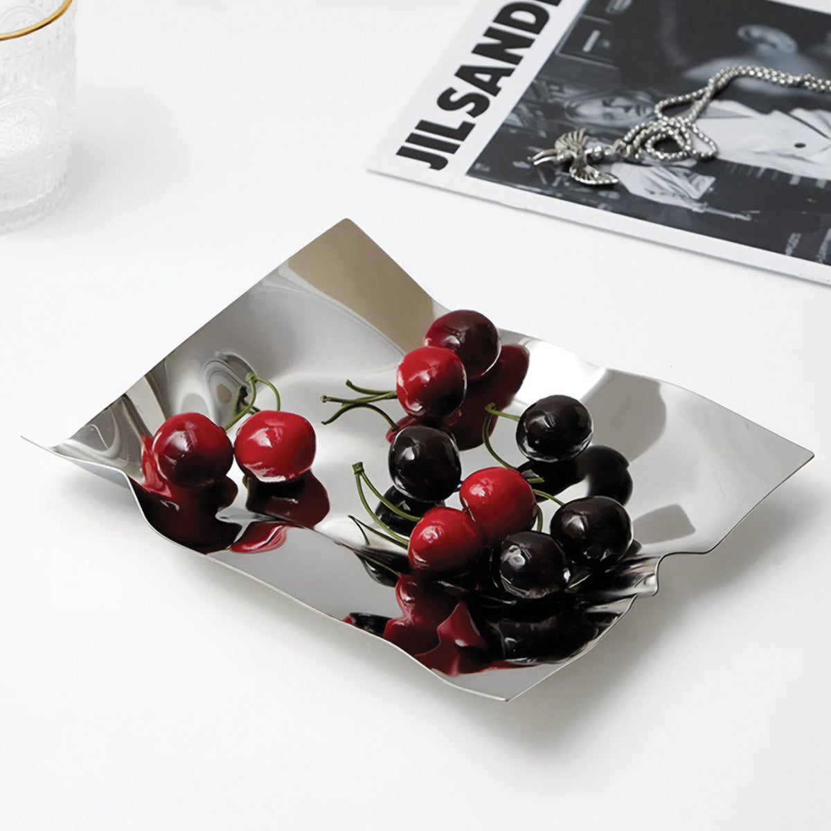 Silvro Decorative Tray | Elegant Accent for Stylish Homes