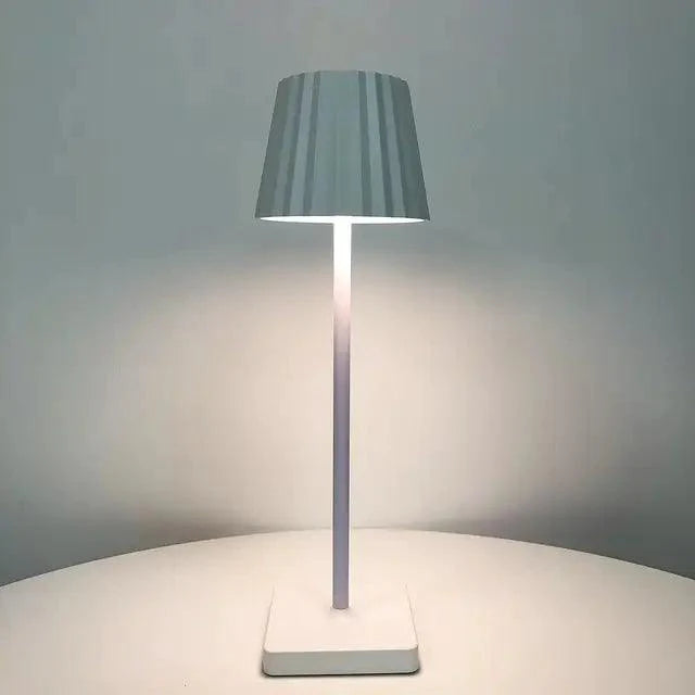 Wireless LED Table Lamp | USB Charging, Dimmable & Aluminum Alloy