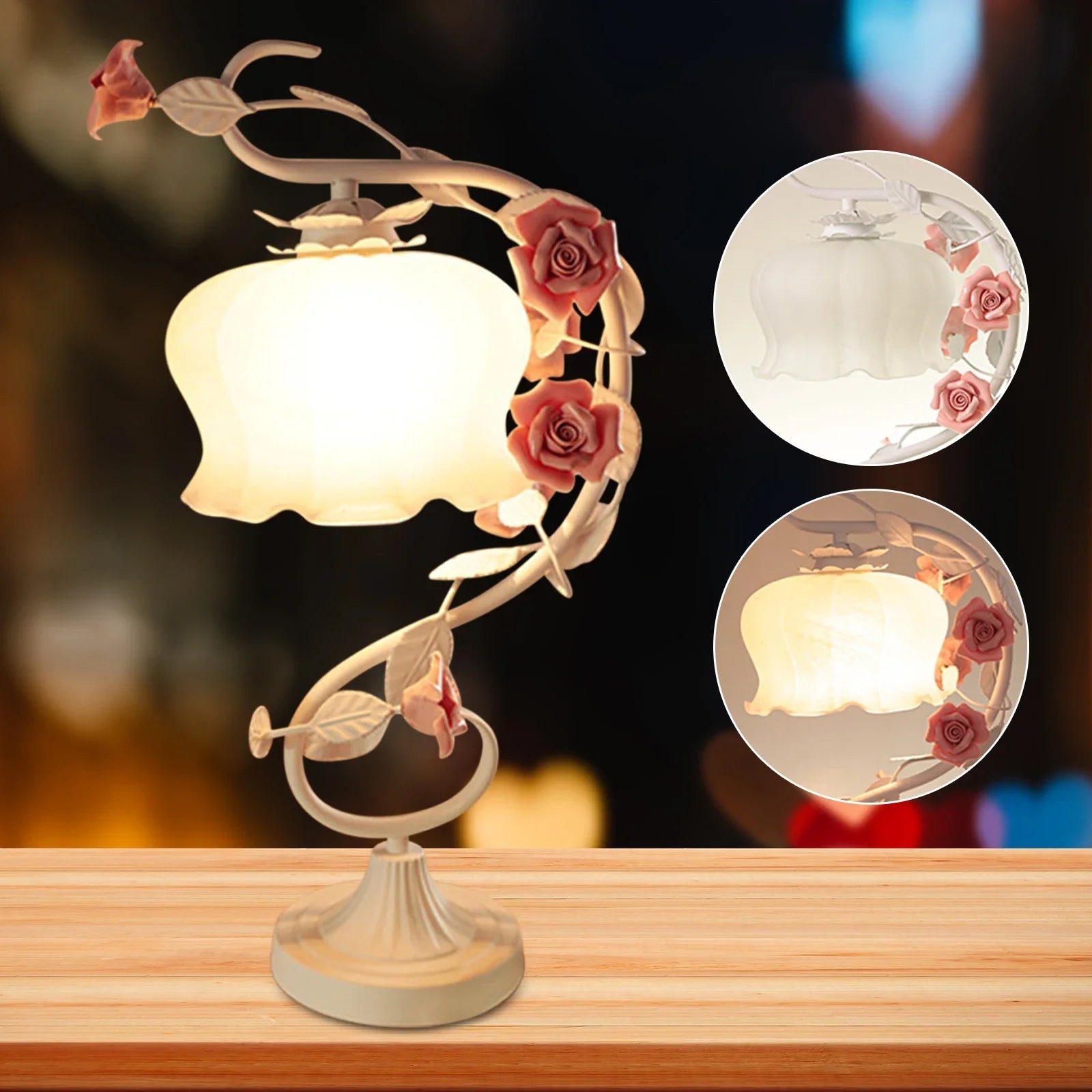 EuroGlow - Table Lamp in European Style