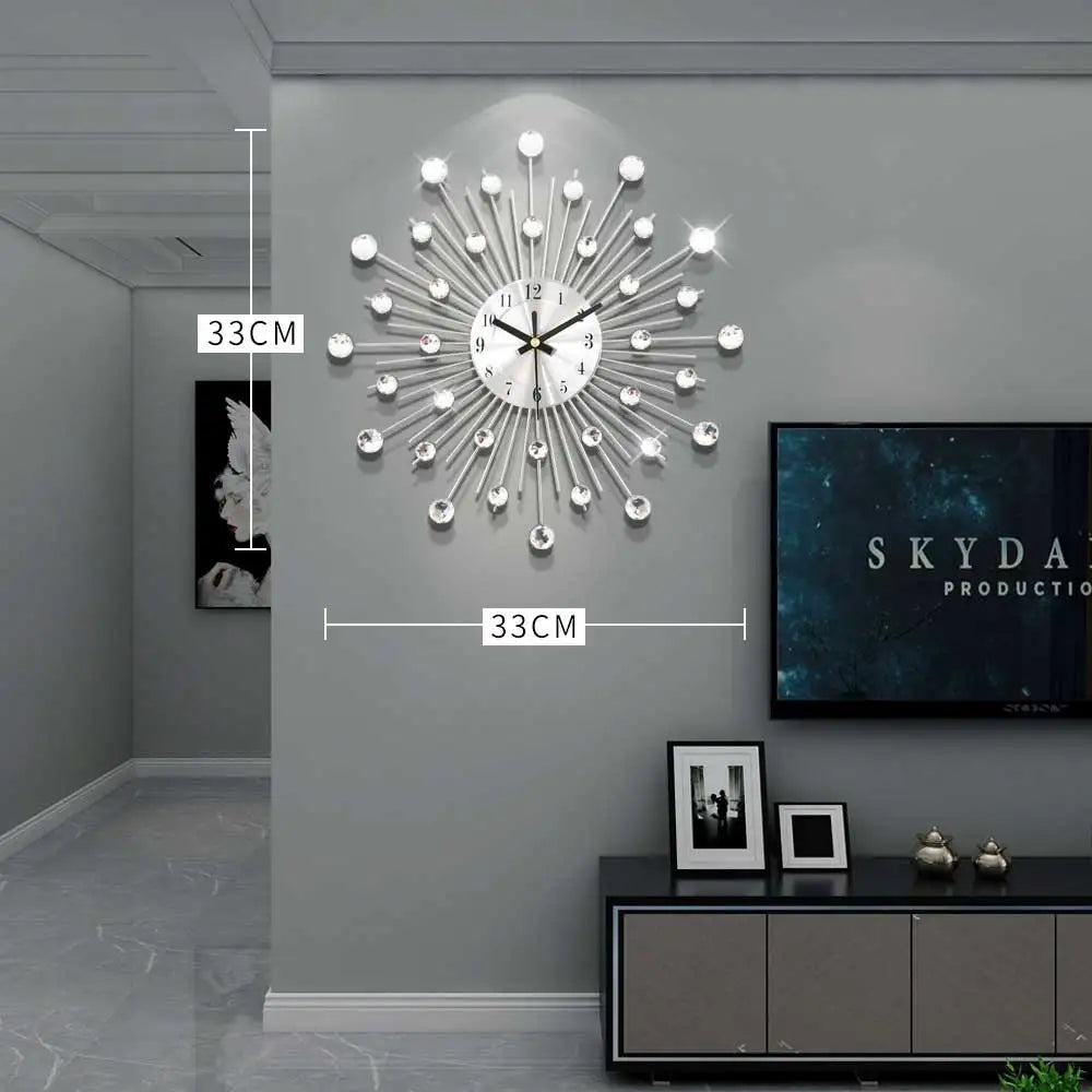 SparkleShine - Crystal Jewelry Wall Clocks