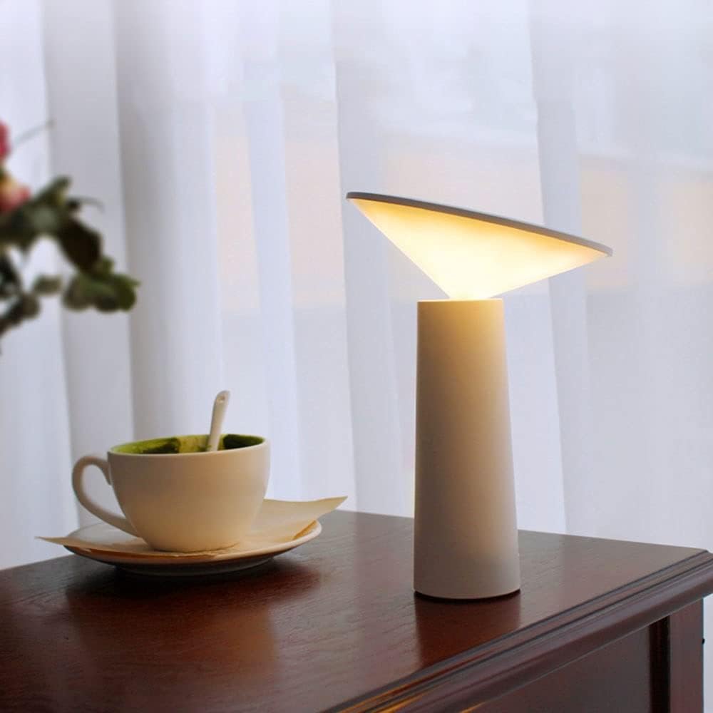 Modern LED Table Lamps | Dimmable and Rotatable with Built-in Battery