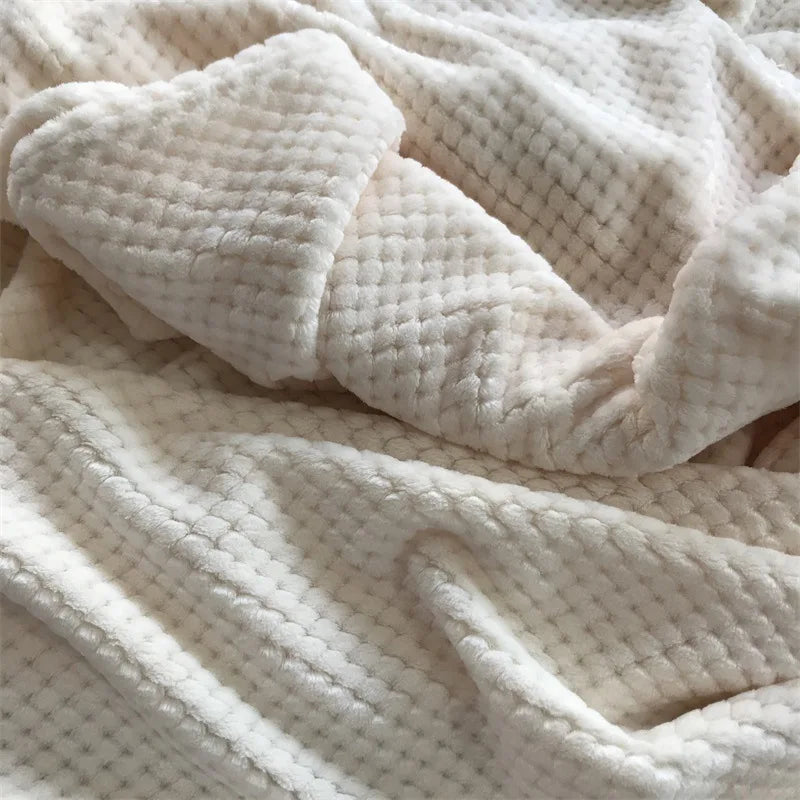 FlannelBliss - Thick Plaid Blanket