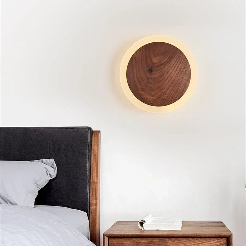 SolidWood - Walnut Aura Lamp