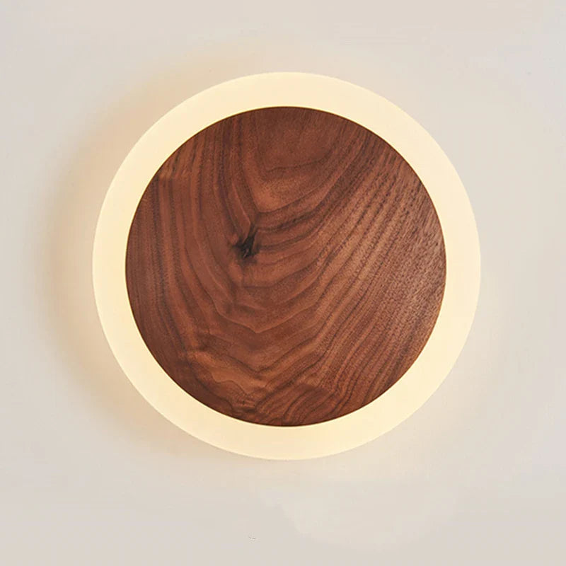 SolidWood - Walnut Aura Lamp