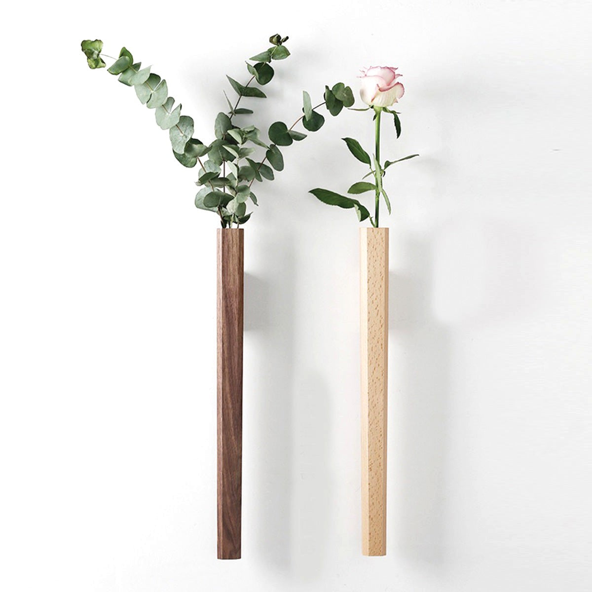 Flower Flute Wall Vases | Elegant Vertical Planters