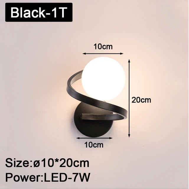 EclipseFlex - Black Copper Wall Lights