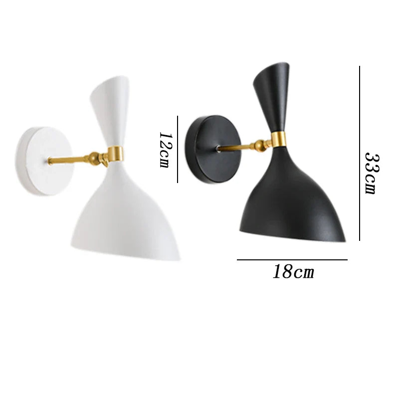 HarmonyFlex - Black White Nordic Wall Lamps