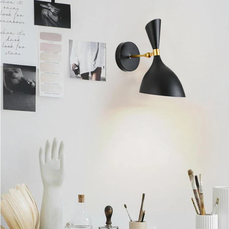 HarmonyFlex - Black White Nordic Wall Lamps