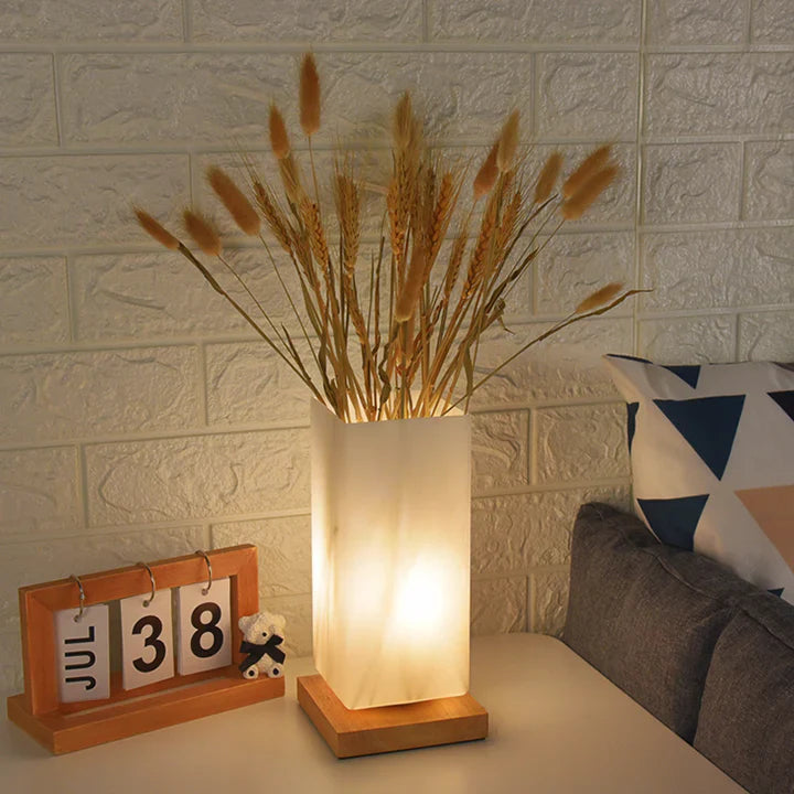 Sophisticate Glass Lamp | Elegant Design, Warm Ambient Light