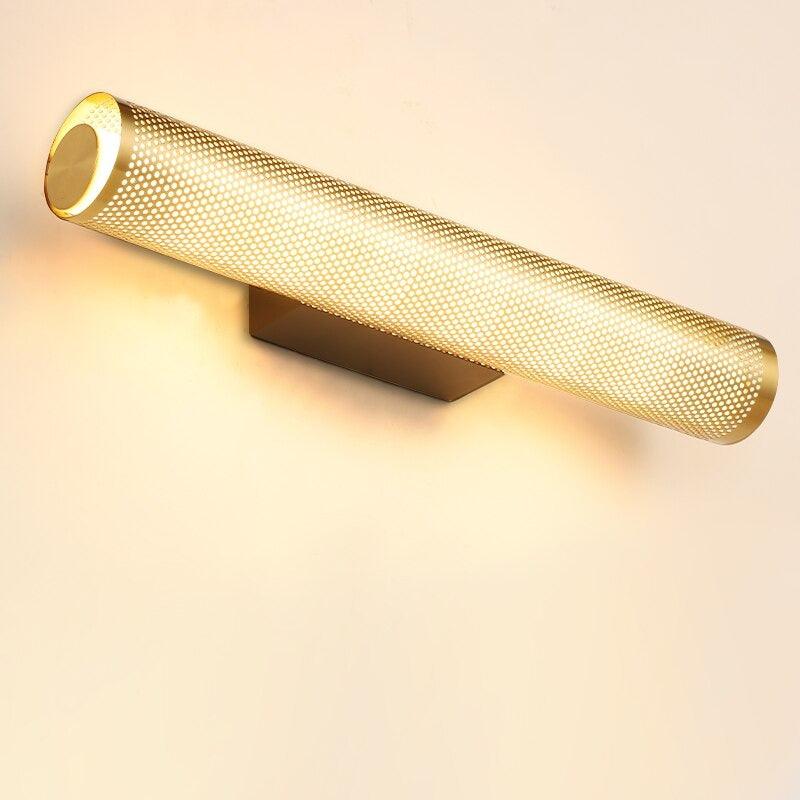 Luxurious Golden Wall Lights | LED Art Deco Style