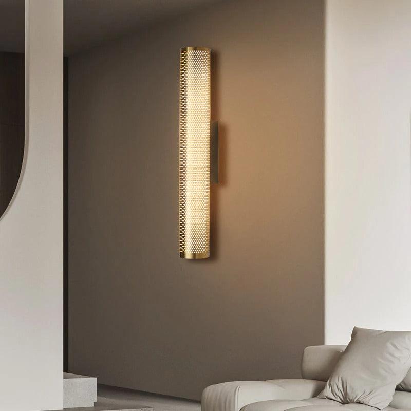 Luxurious Golden Wall Lights | LED Art Deco Style