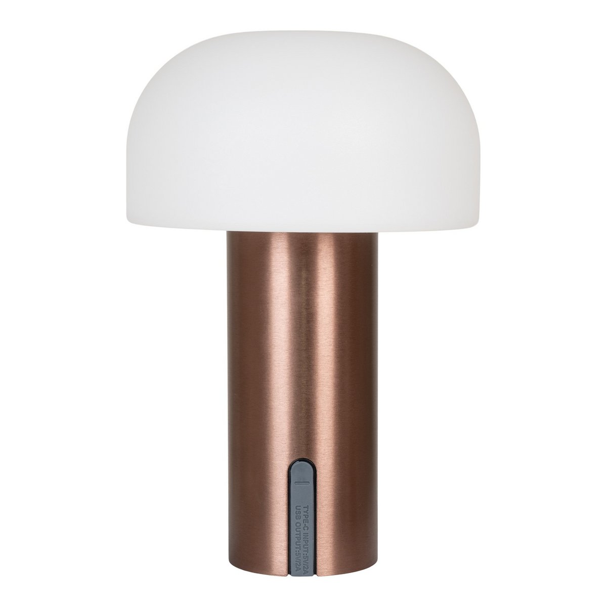 House Nordic ApS Soham LED Lamp - Lamp, rechargeable, white/copper