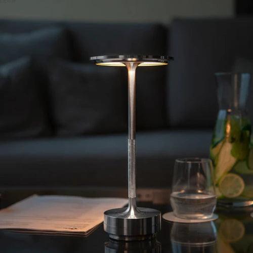 Wireless Nordic Light table lamp | USB rechargeable, metal, dimmable