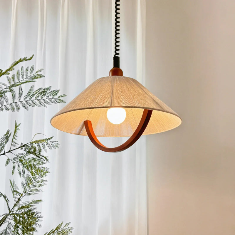 FloralFlourish - Retractable Pendant Light